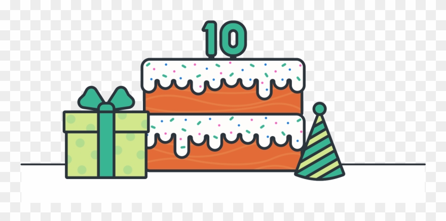 Hover Is Turning 10 And We Want To Celebrate With You Clipart