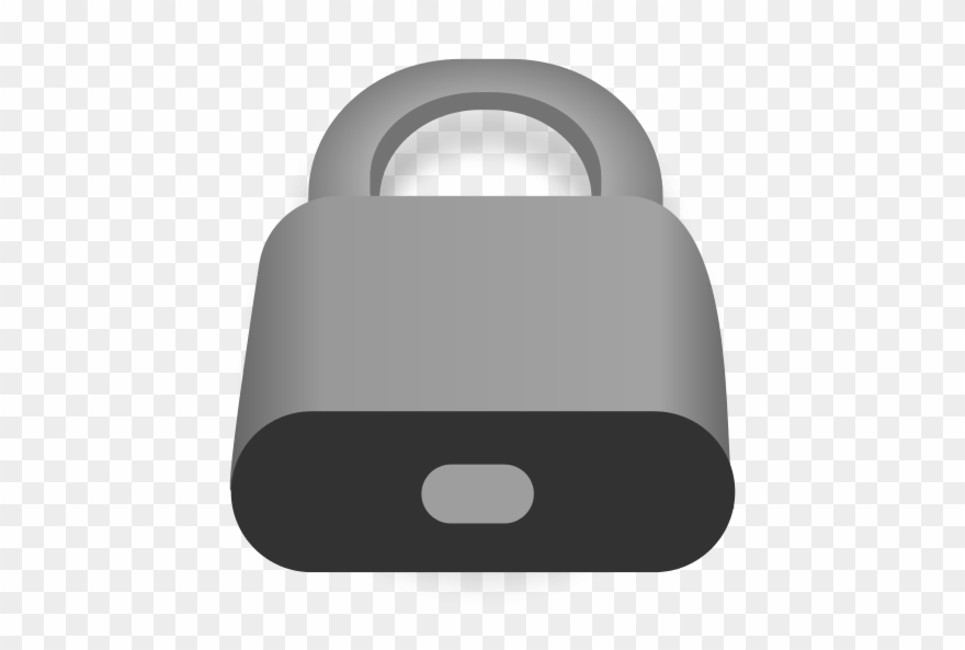 Free Simple Padlock Clip Art - Png Download