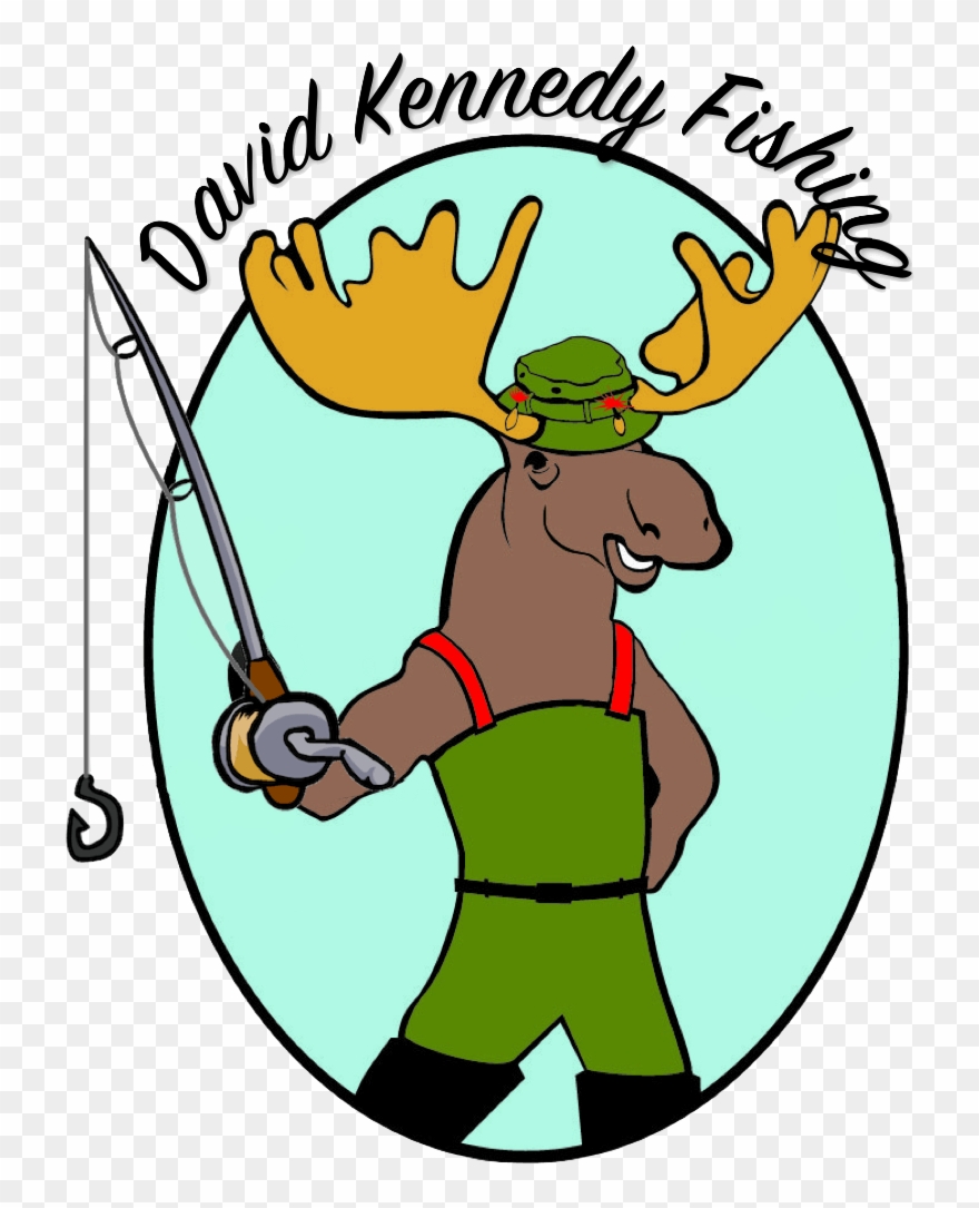 Moose Clipart Fishing - Png Download