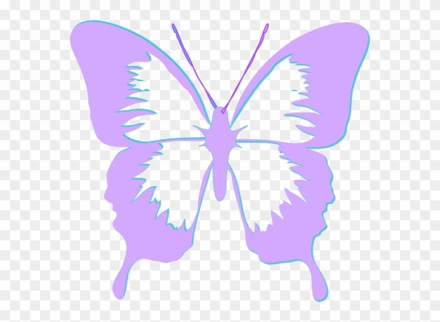 Butterfly Svg Clip Arts 600 X 563 Px - Png Download