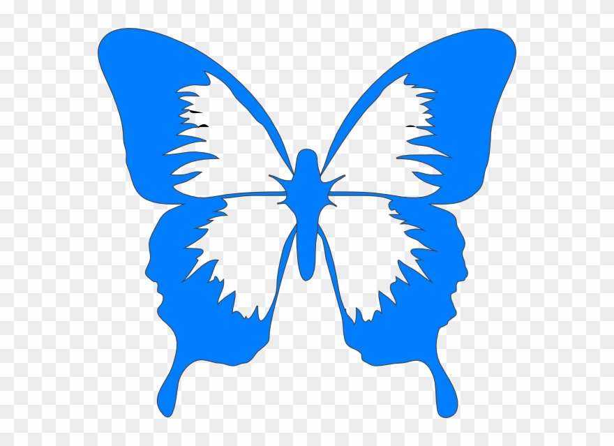 Download Butterfly Svg Clip Arts 600 X 559 Px Png Download 2766041 Pinclipart