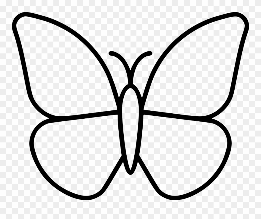 Butterfly Comments Clipart