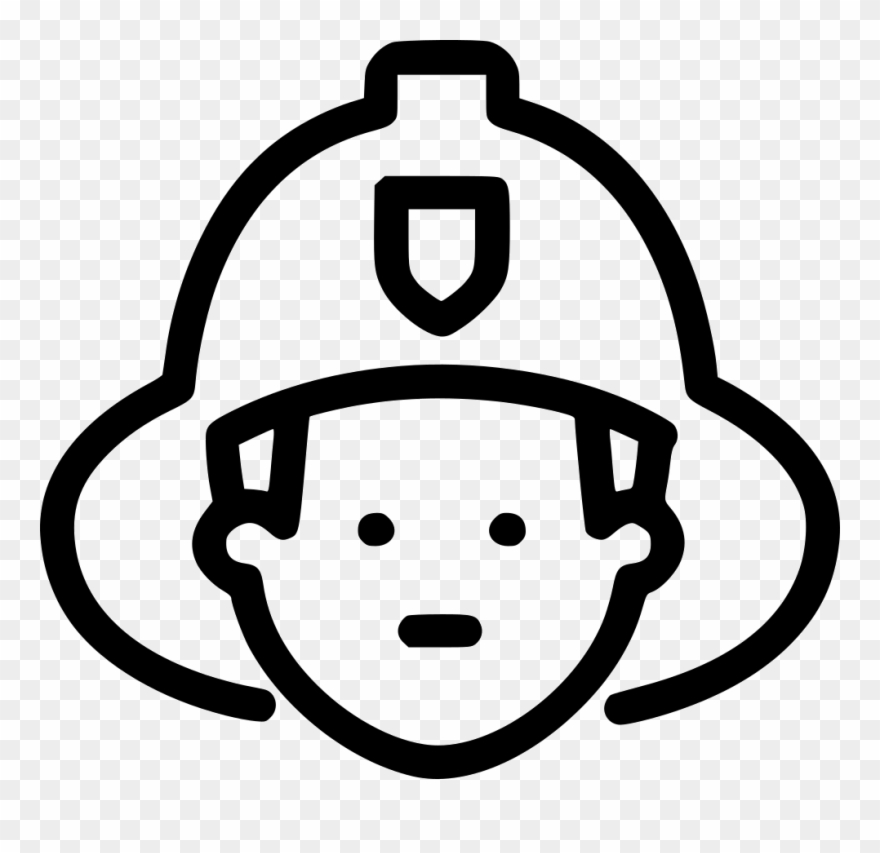 Fireman Svg Clipart