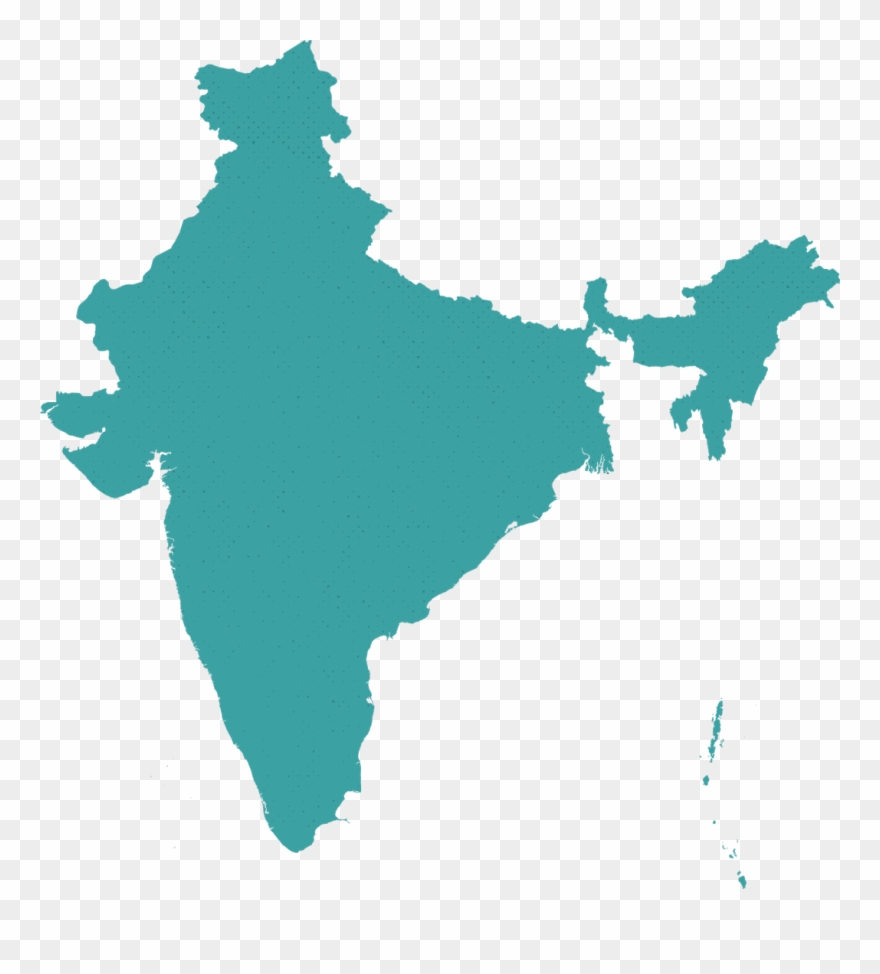 India Map Transparent Background Clipart