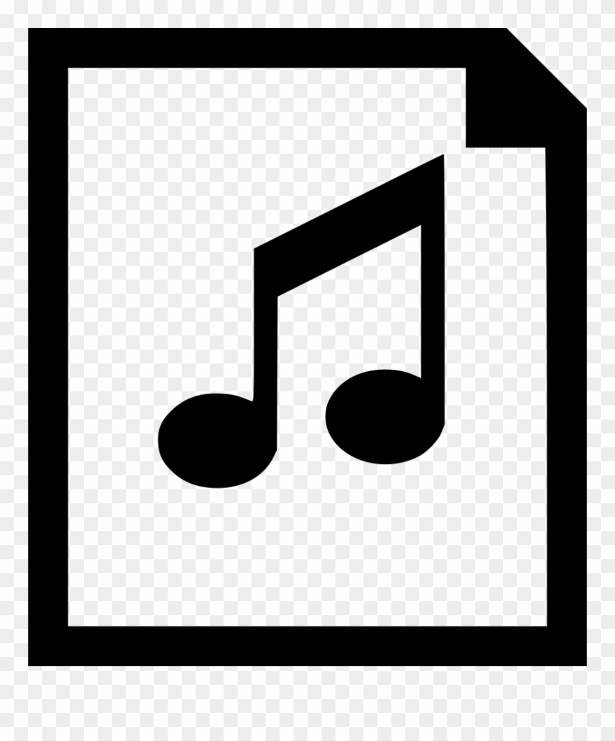 Document Music Notes Comments Clipart