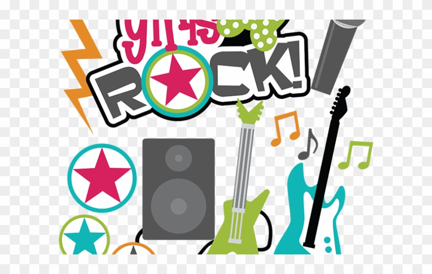 Music Clipart Scrapbook - Png Download
