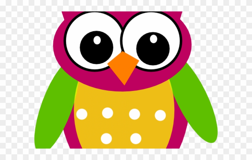 Owlet Clipart Colored Owl - Png Download