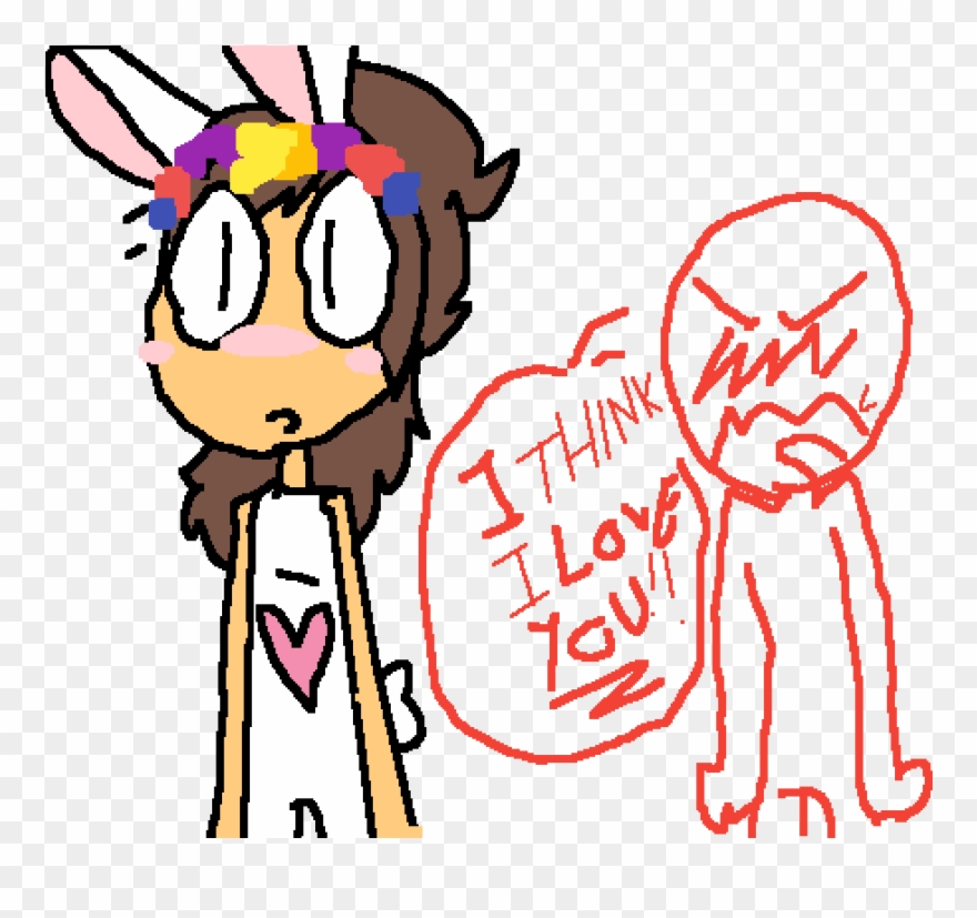 I Think I Love You Base Clipart