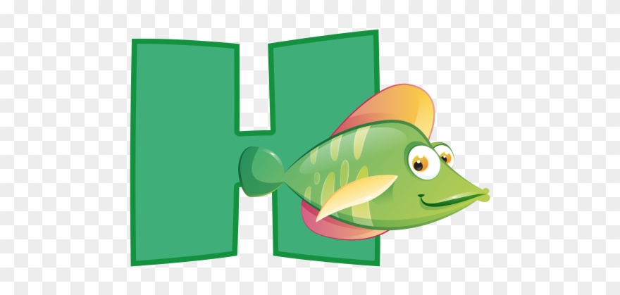 H Wall Adhesive Letters For Kids Rooms Clipart