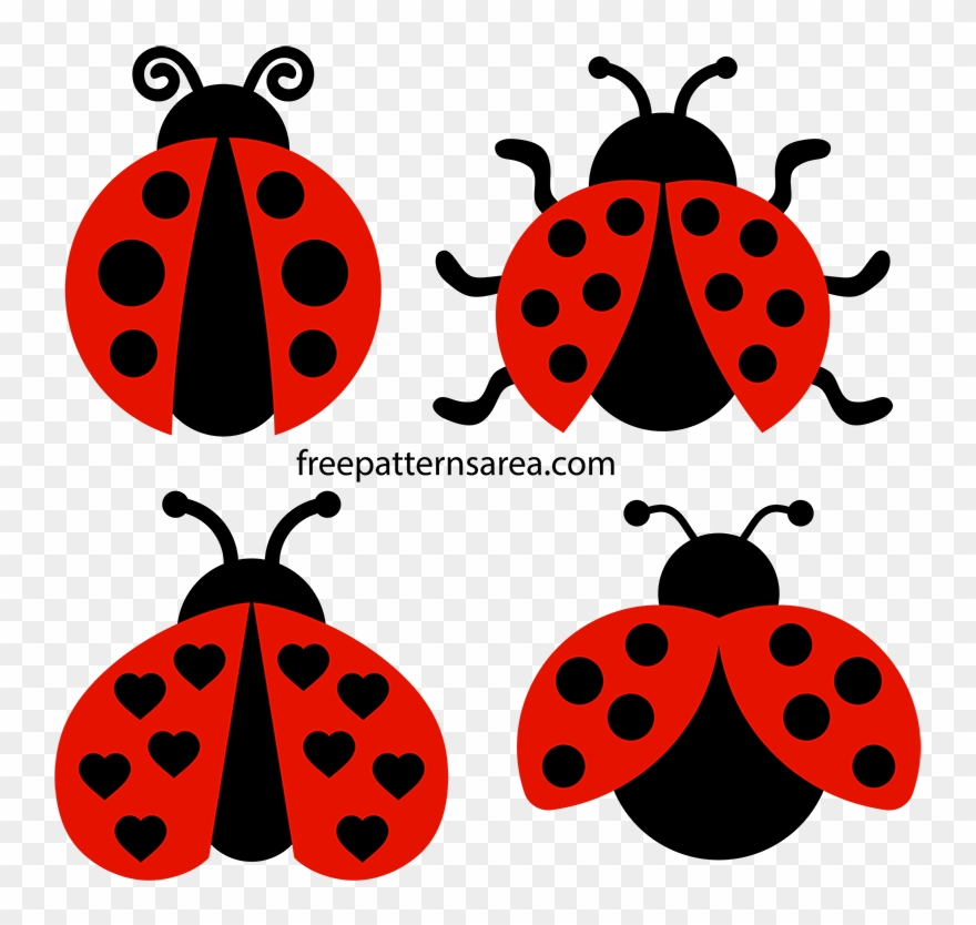 Ladybug Clipart Svg - Png Download