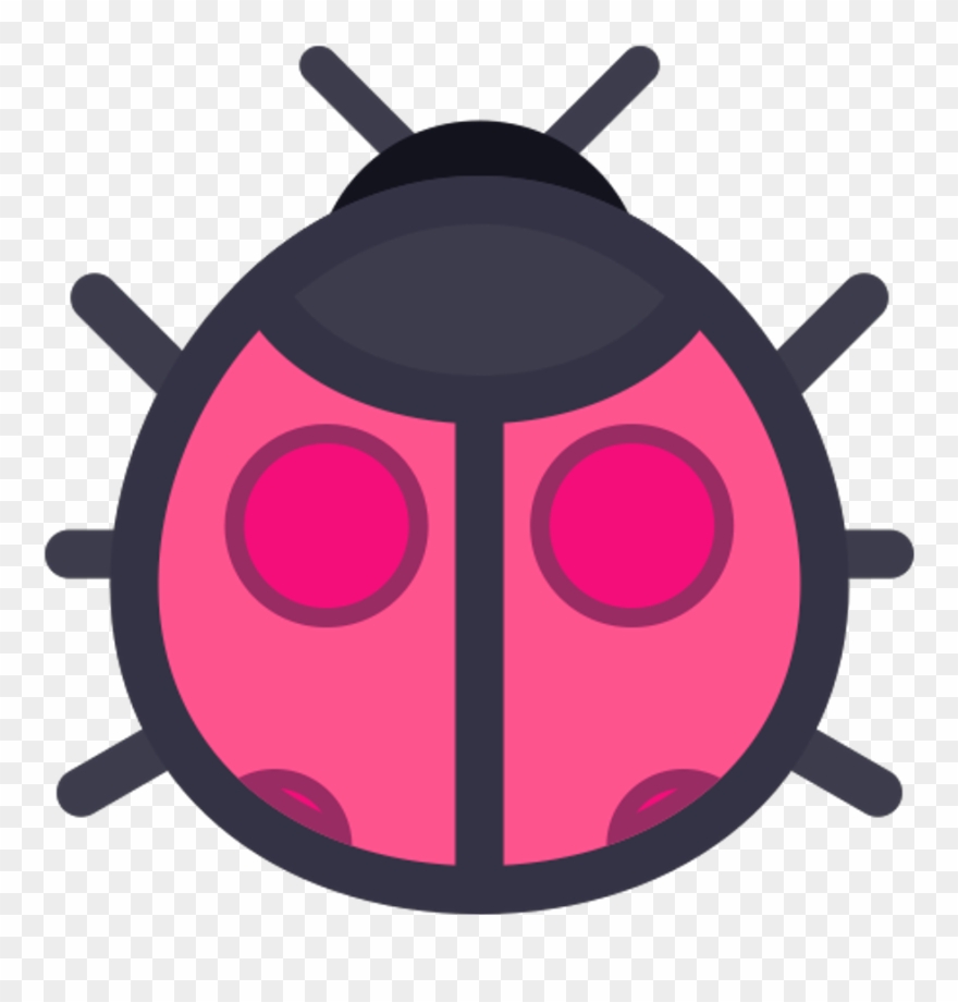 Freetoedit Pink Ladybug Flat Minimal Minimalism 4asno4 Clipart