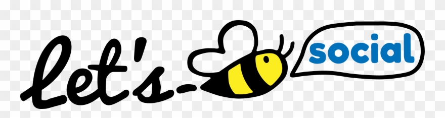 Let's Bee Social Clipart