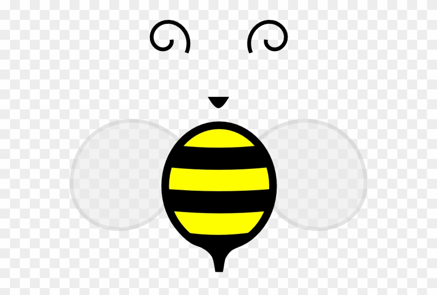 Bee Silhouette Clip Art - Png Download