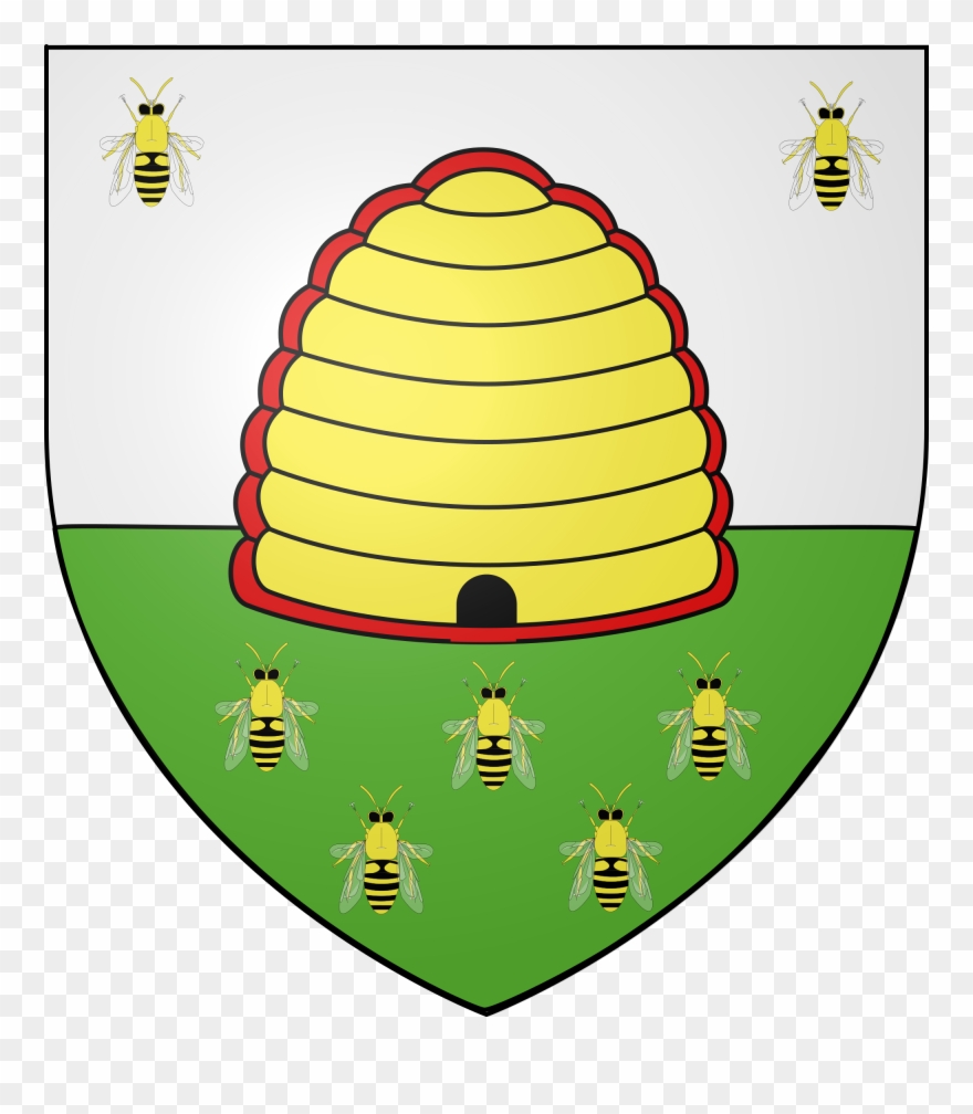 Cartoon Bee Hive Clipart