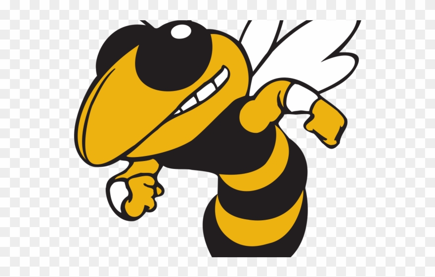 Wasp Clipart Yellow Jacket - Png Download