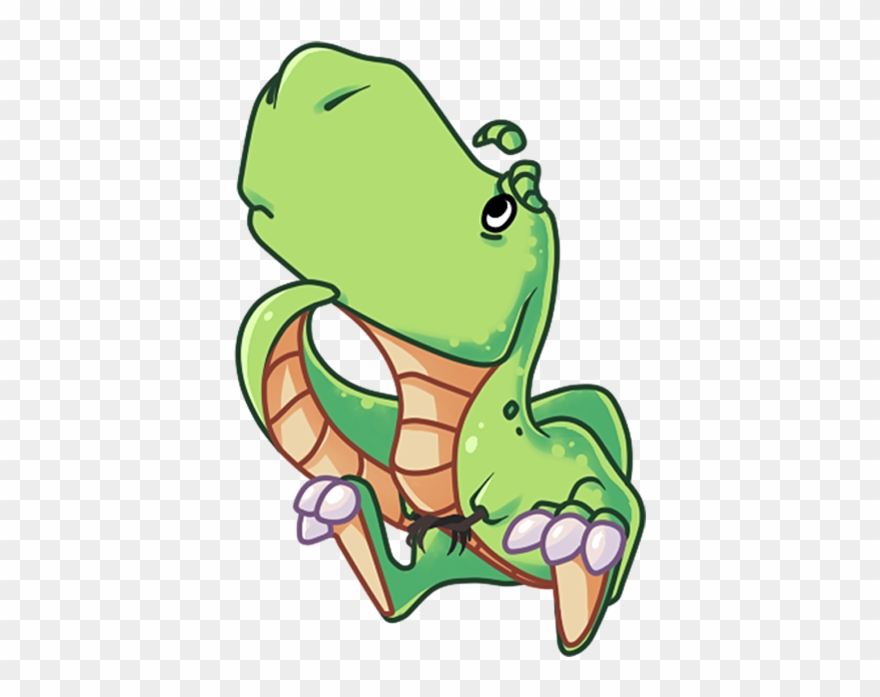 The Almost Good Dinosaur Messages Sticker-1 Clipart