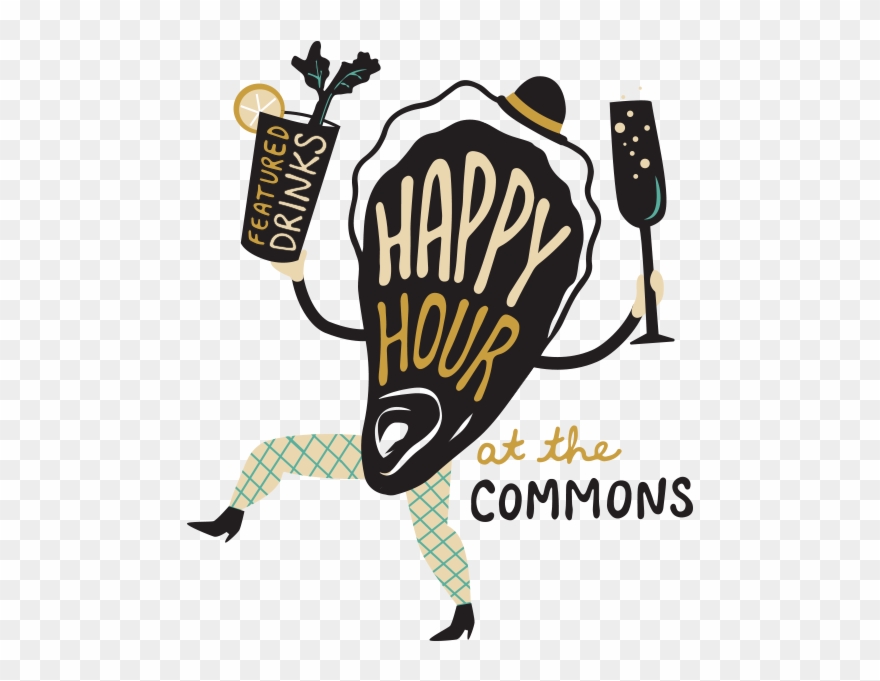 Happy Hour At The Commons Clipart