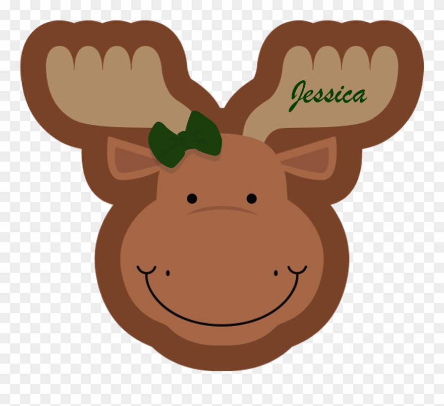 Monty The Moose Happy Blankie Clipart