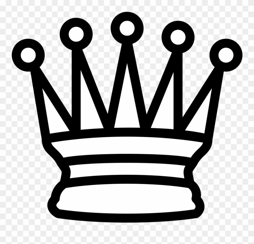 Western White Side Queen Clipart