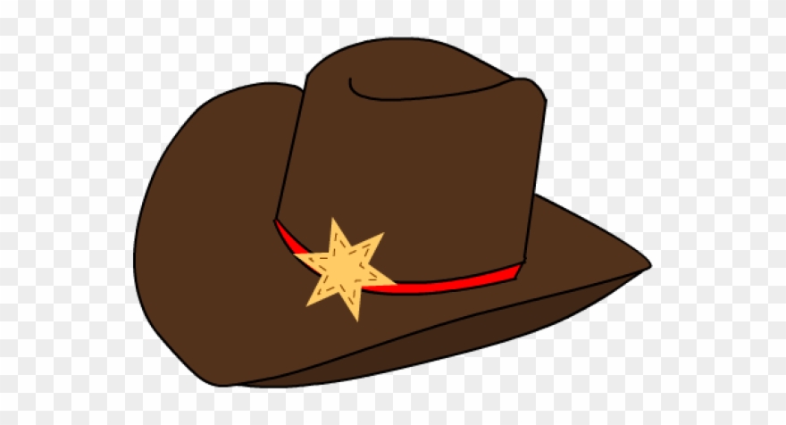 Cowboy Hat Clipart Western Wear - Png Download