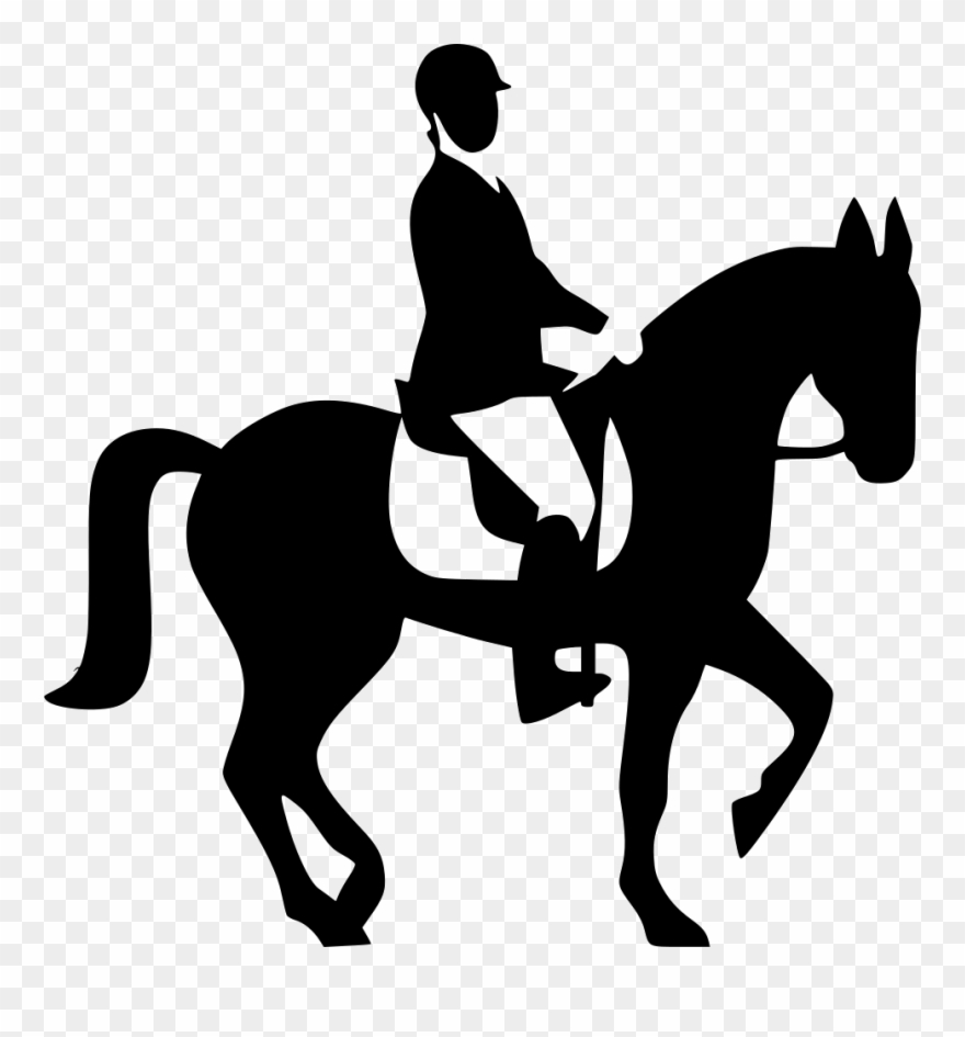 Horserider Horse Race Comments Clipart