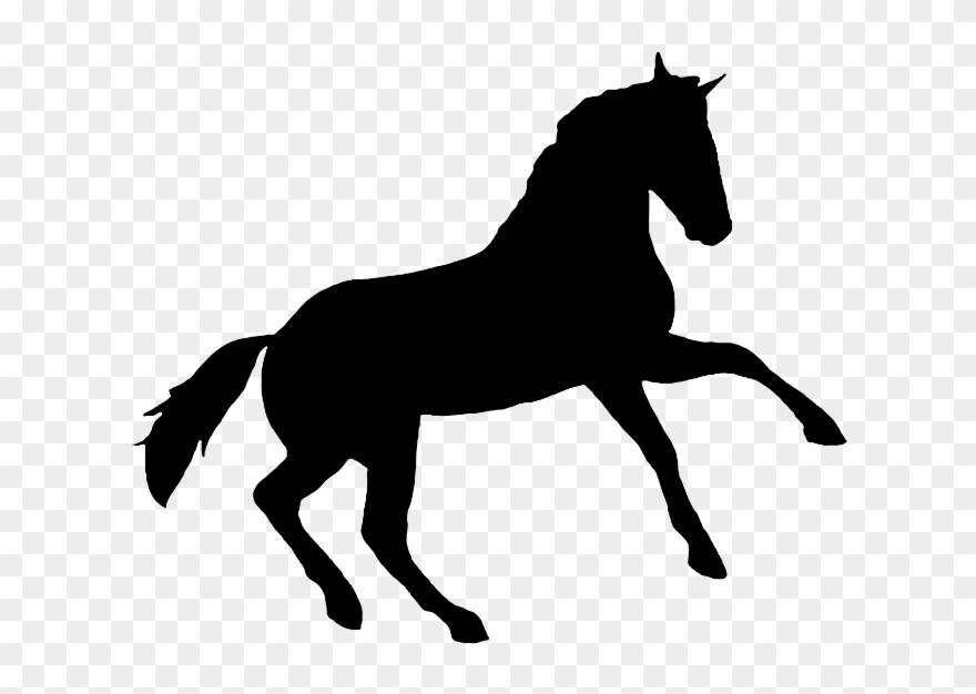 Printable Horse Silhouette Clipart