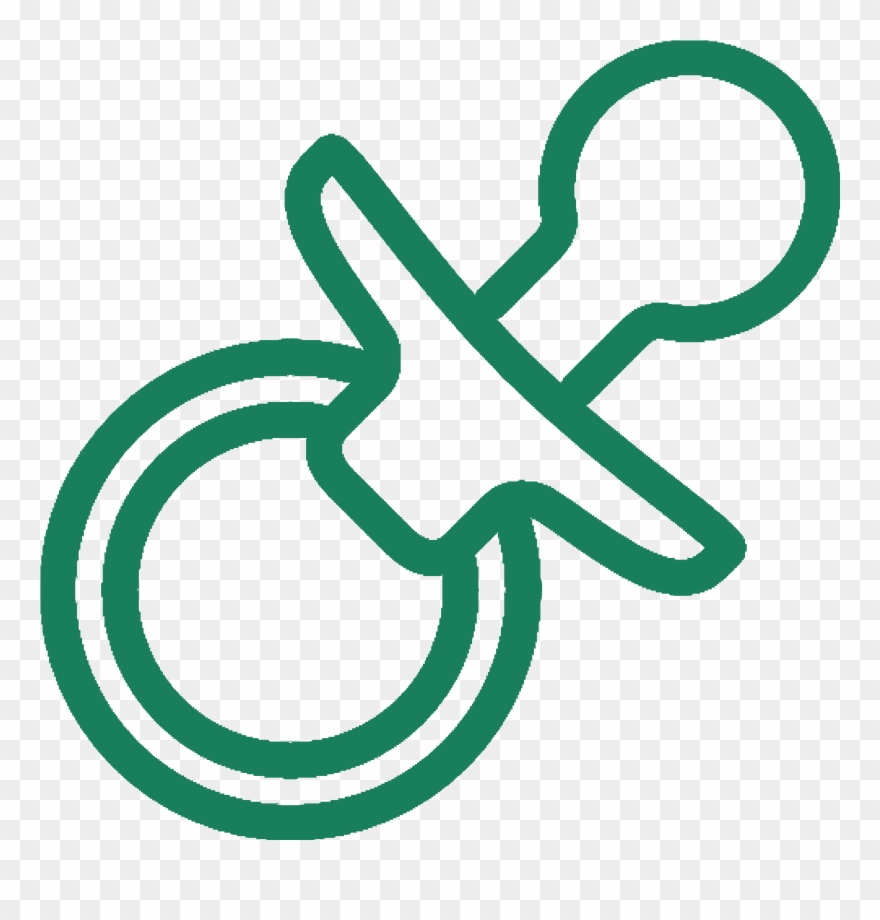 Pacifer Clipart Baby Diaper - Png Download