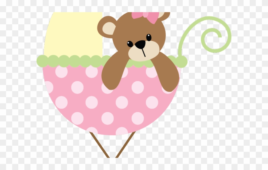 Pink Clipart Baby Carriage - Png Download