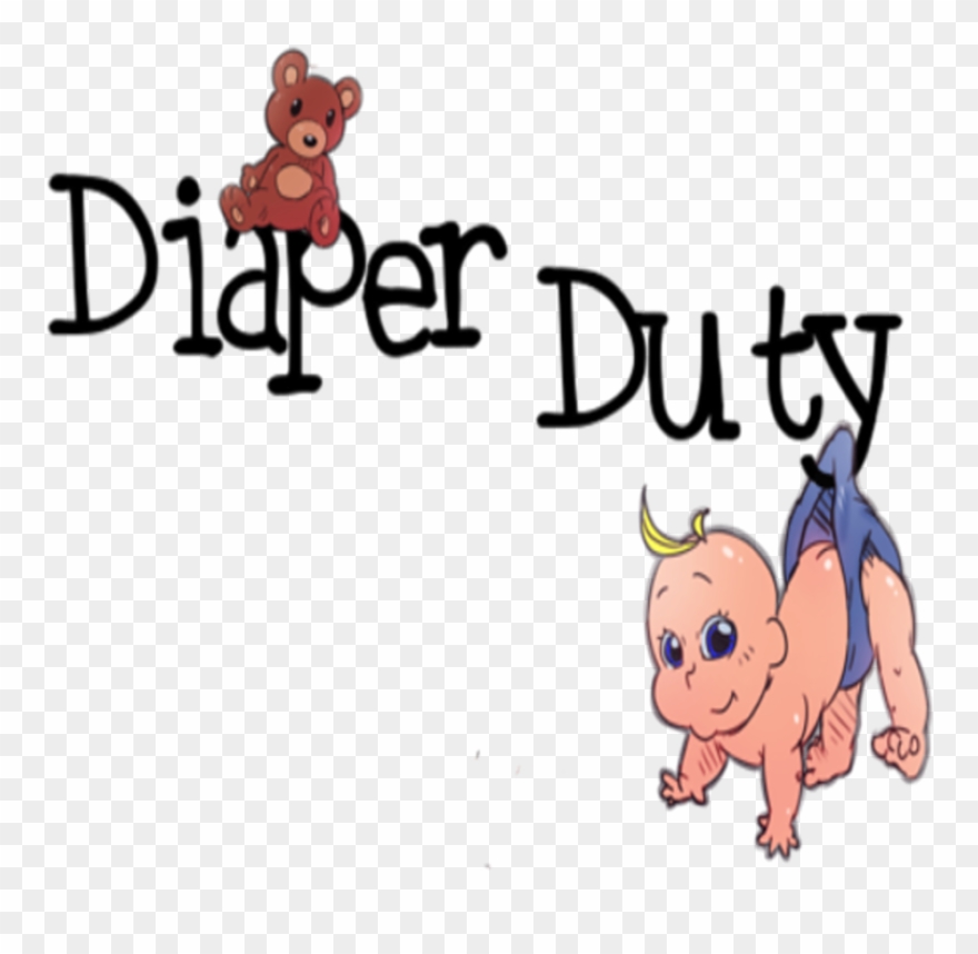 Diaper Duty Cloth Diaper Laundry Service Clipart