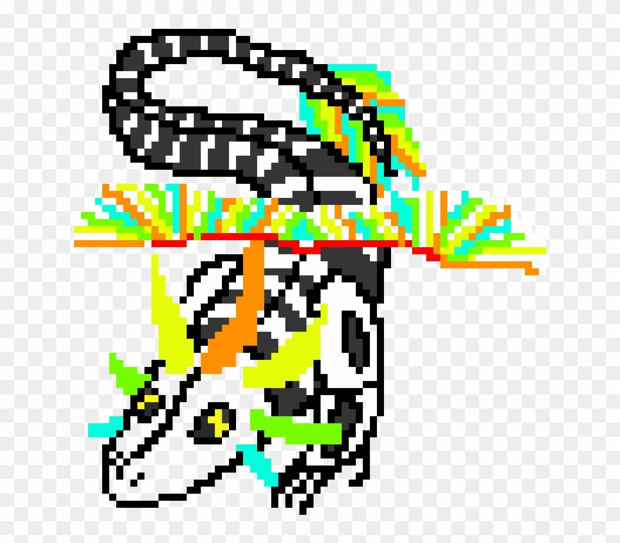 Fiesta Bone Dragon Clipart