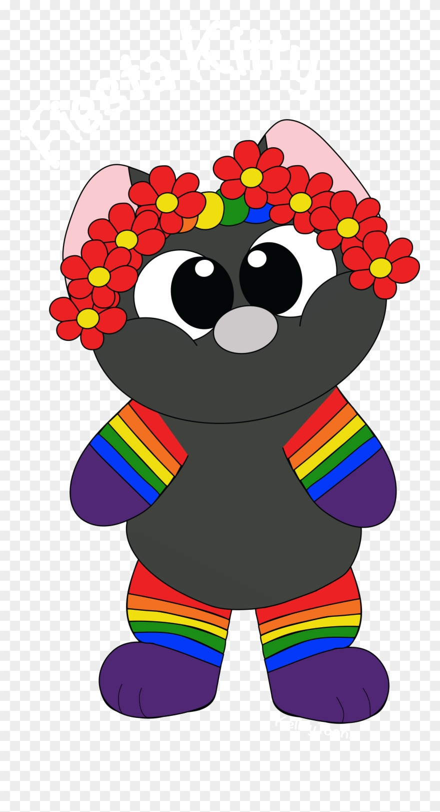 Viva Fiesta Kitty Clipart