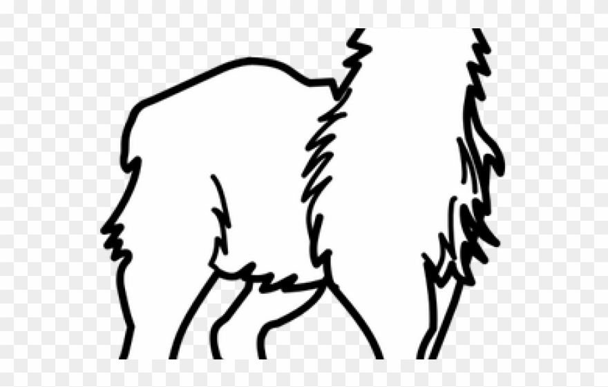 Drawn Llama Pajama Clipart