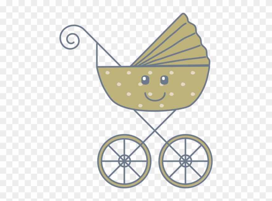 Baby Carriage Vector Clipart