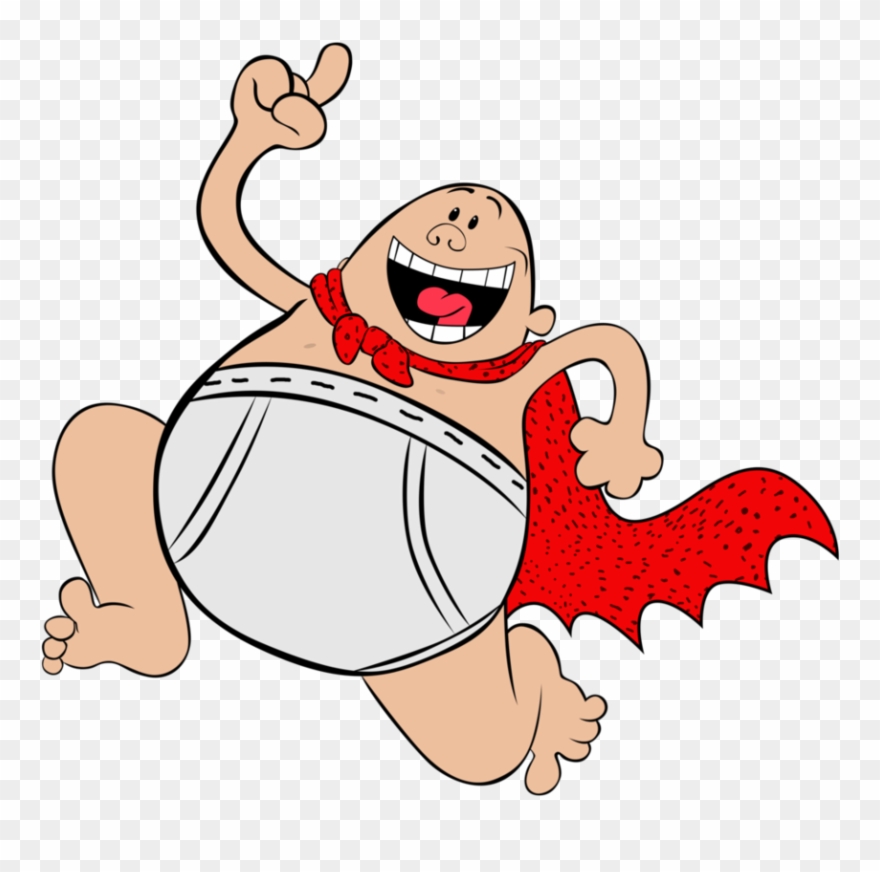 Captain Underpants Clipart At Getdrawings - Png Download