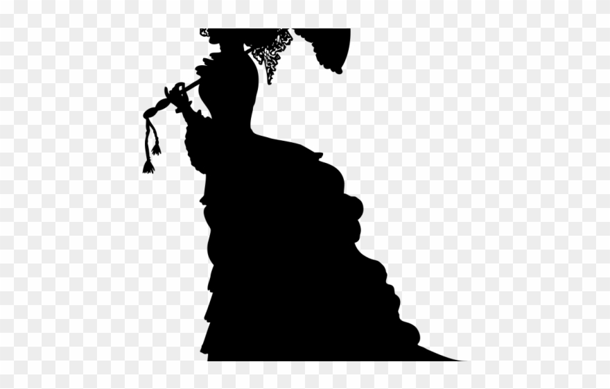 Refund Clipart Vintage Woman - Png Download