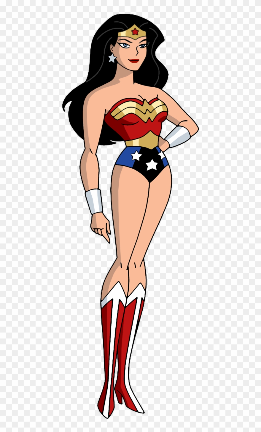 Wonder Woman Clipart Jla - Png Download