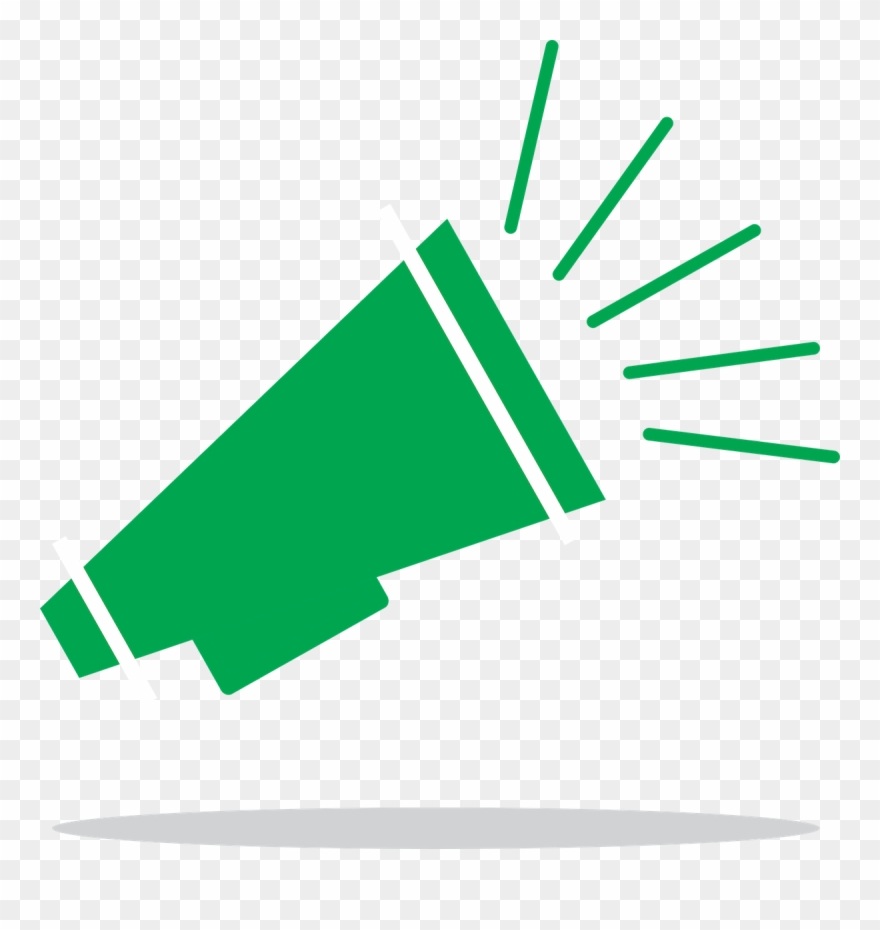 Cheer Megaphone Clipart - Png Download