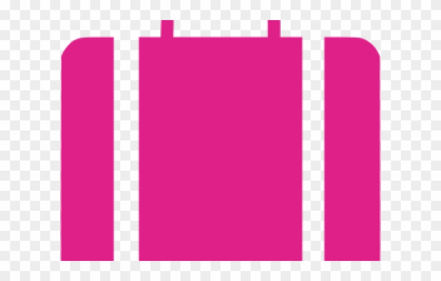 Pink Clipart Briefcase - Png Download