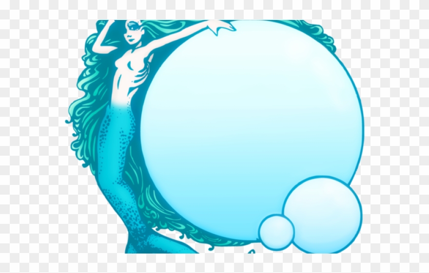 Teal Clipart Mermaid Tail - Png Download