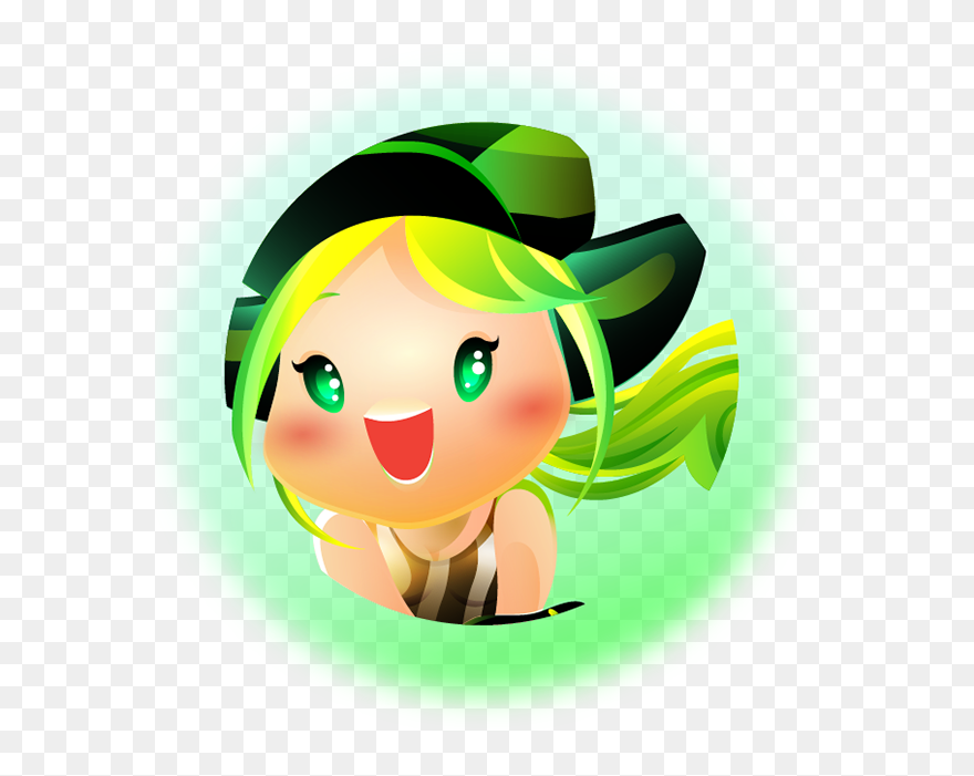 My Personal Illustration, Created Cute Little Mermaids Clipart