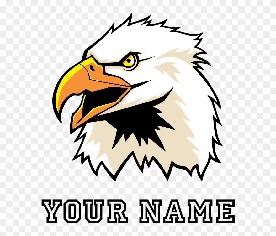 Bald Eagle Head Baby Blanket Clipart