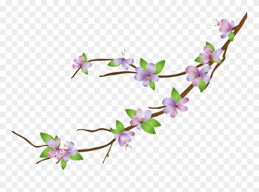 Blooming Branch Png Clipart