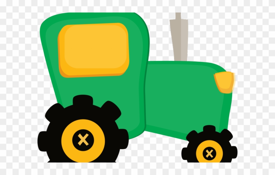 Tractor Clipart Farm Truck - Png Download