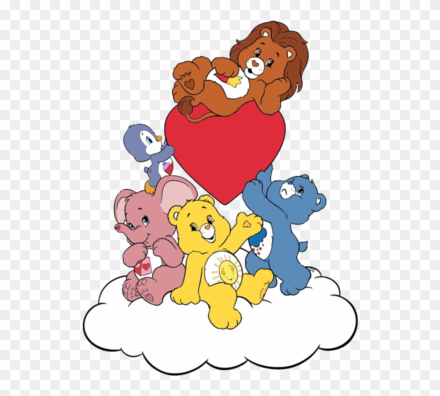 Care Bears And Clip - Png Download