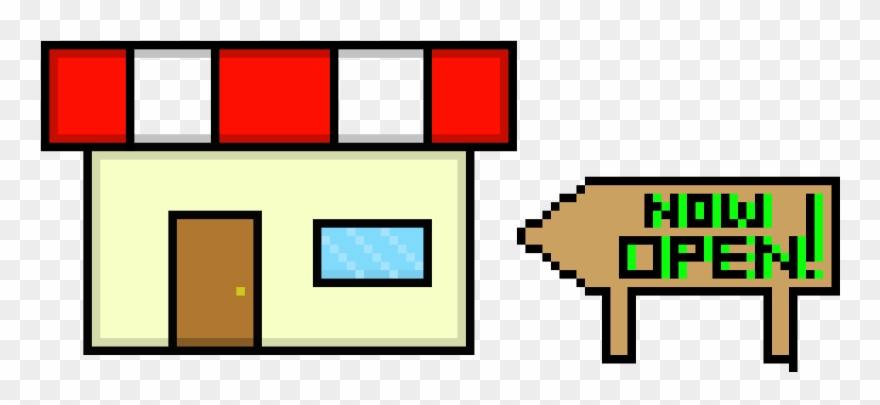 Now Open Store Clipart