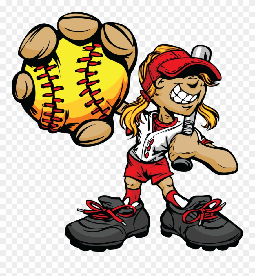38 Softball Backgrounds Clipart