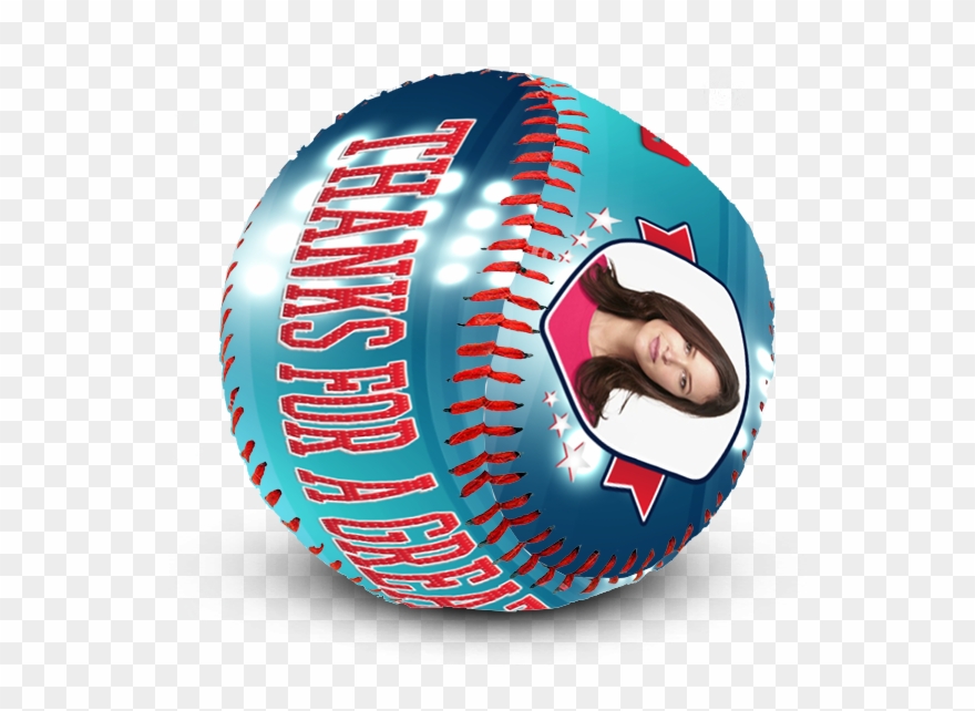 Regulation Size Softball Clipart