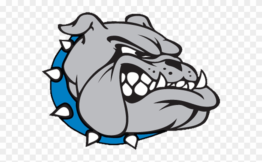 Blue Alpha Bulldog Pup Clipart - Png Download