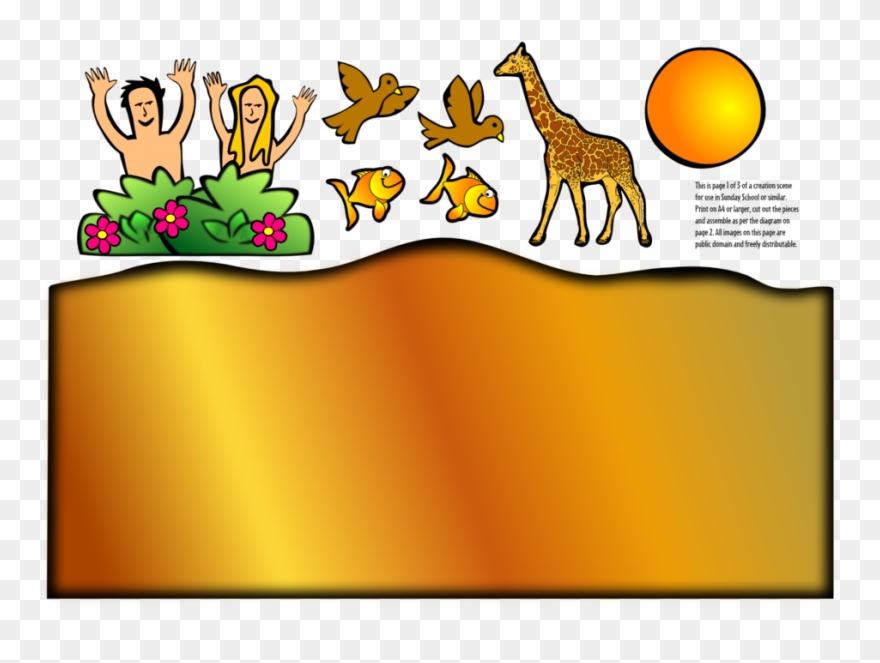Creation Scene Part Clipart