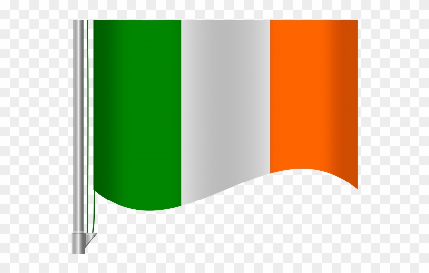 Ireland Flag Clipart Post - Png Download